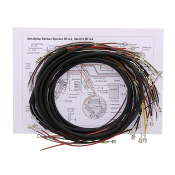 KWO Kabelbaum, Kabelsatz, Simson SR4-3, SR4-4